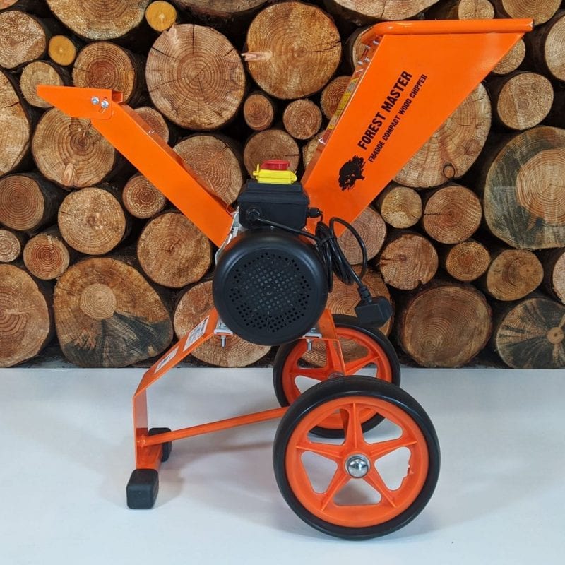 Compact Electric Wood Chipper Lightweight & Powerful Forest Master