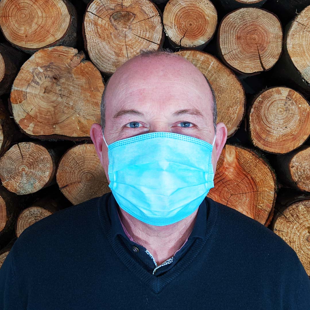 PPE Disposable Face Masks (Pack of 50) Forest Master