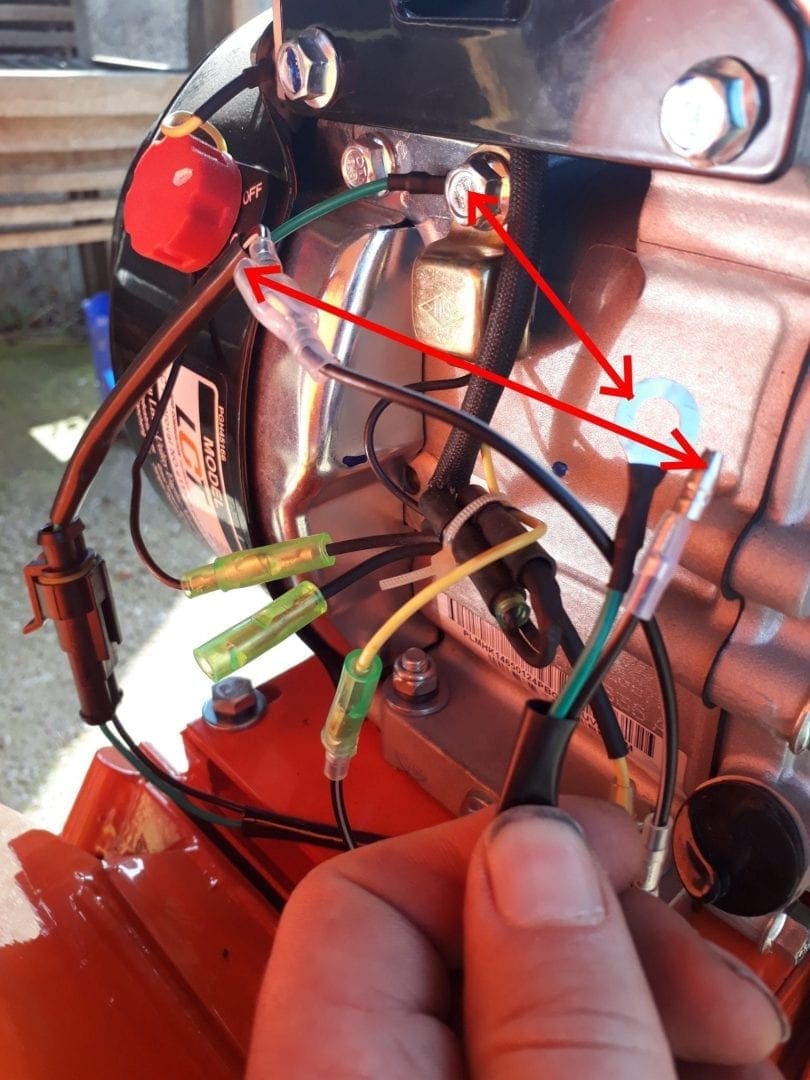 How Do I Wire Up The Microswitch Below The Hinged Section Of The 6.5