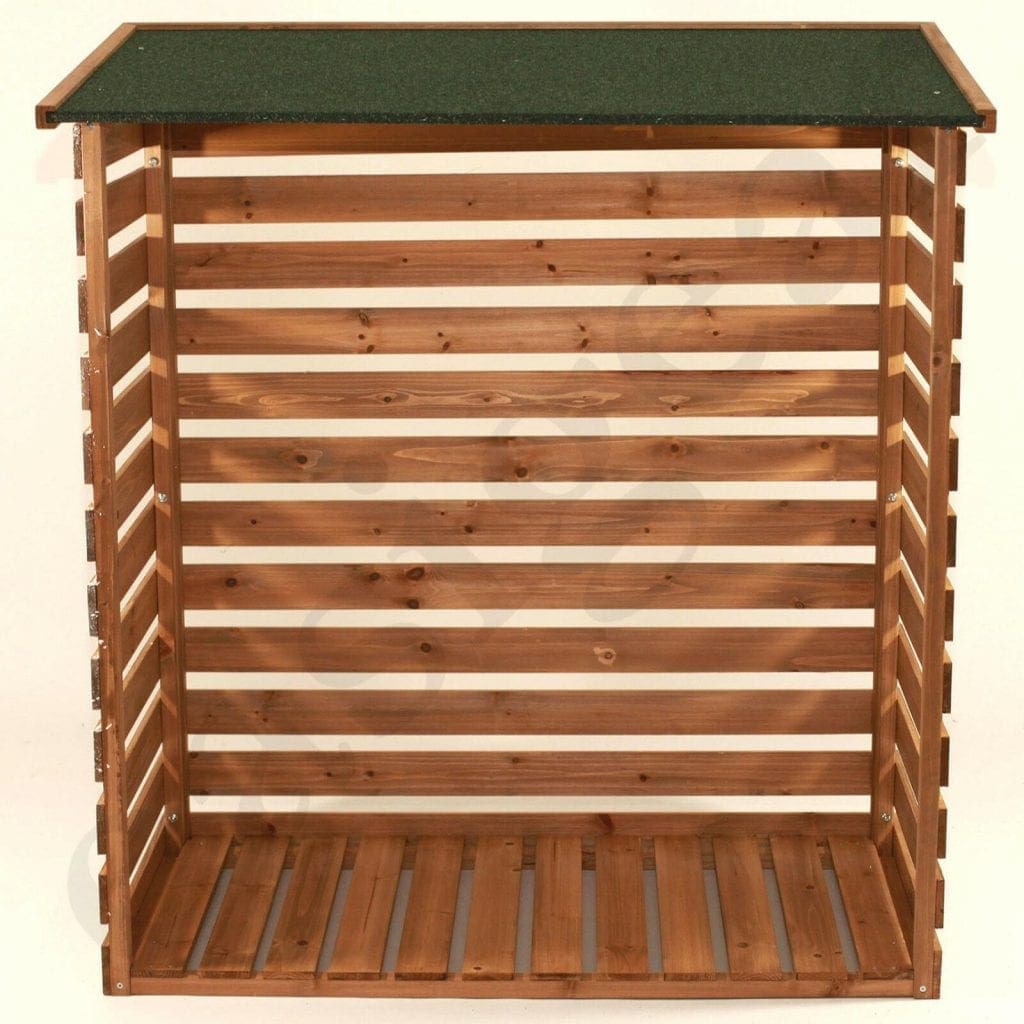 Magasin de petites bûches de bois