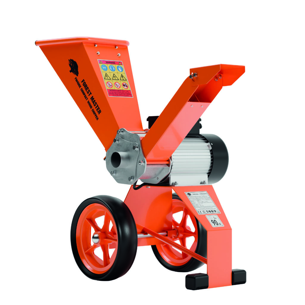 Guide to Buying a Wood Chipper 6 Wood chipper with orange design
