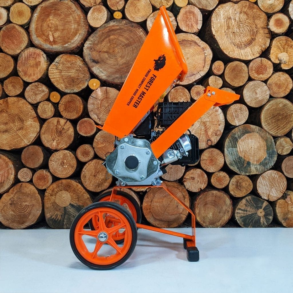 FOREST MASTER FM6DD Compact 6hp Petrol Garden Self Feeding Wood Chipper