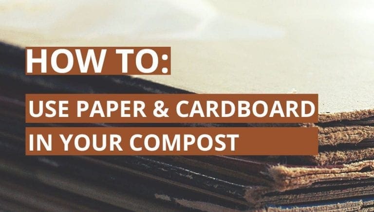 How To Compost Shredded Paper And Cardboard | Forest Master