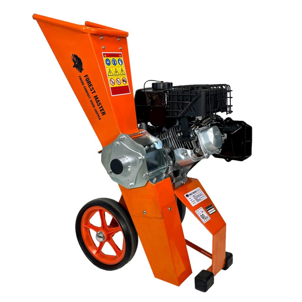 Kompakt 6HP bensin trädgårdshackare Mulcher Chipper FM6DD-MUL