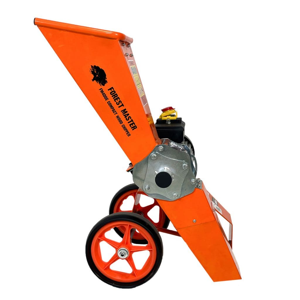 Compact 4HP Electric Garden Shredder Mulcher FM4DDEMUL Forest Master