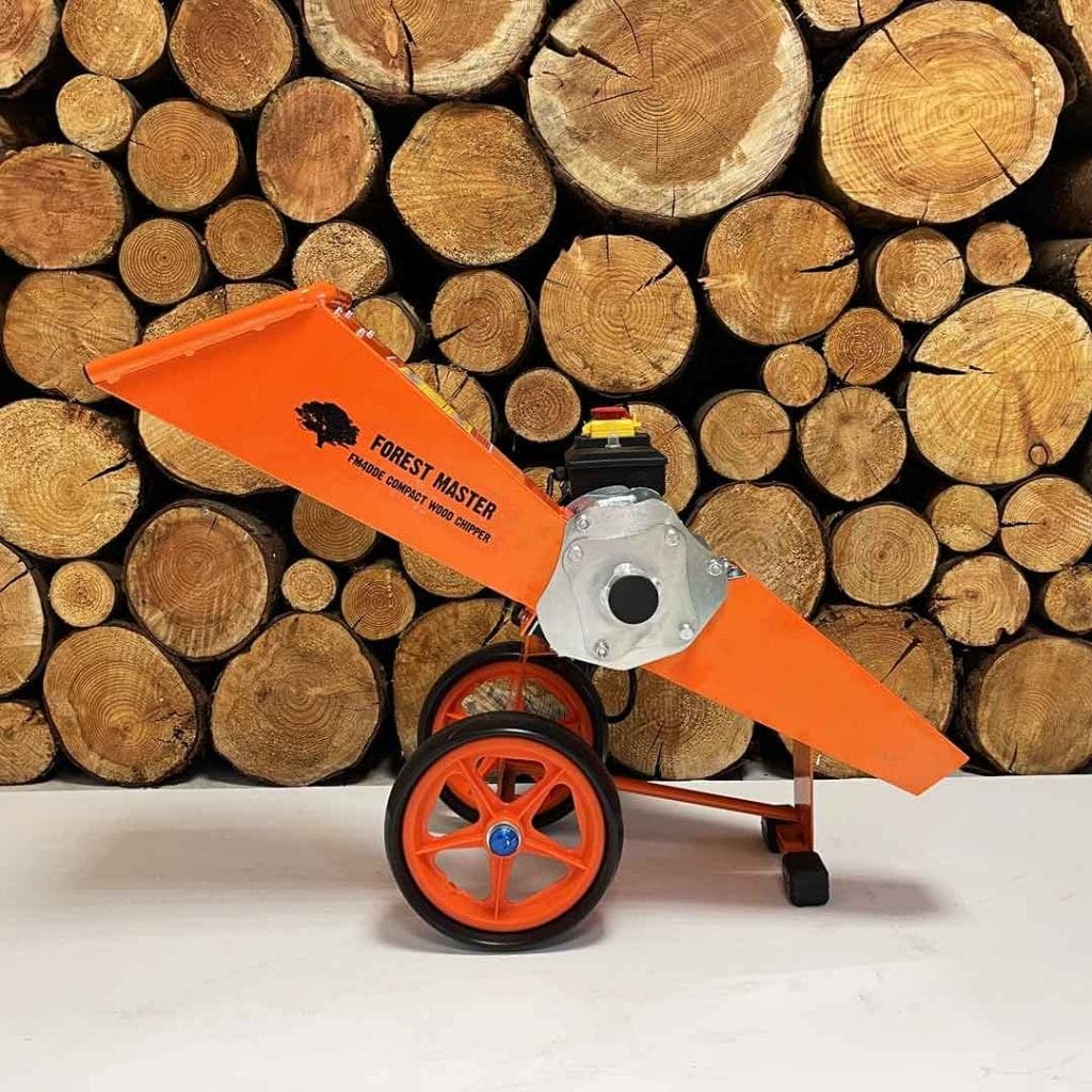 Compact 4HP Electric Garden Mulcher FM4DDEMUL Forest Master