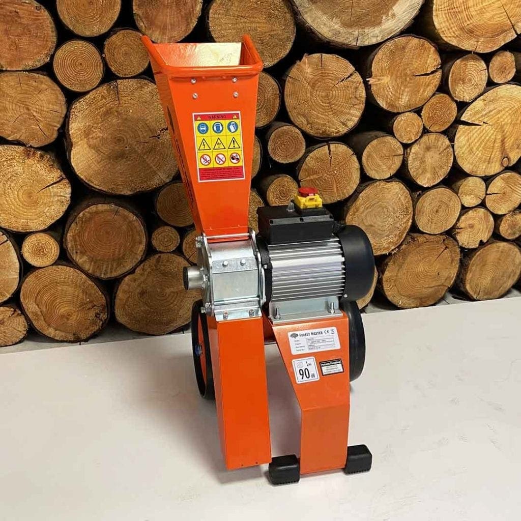 Compact 4HP Electric Garden Mulcher FM4DDEMUL Forest Master