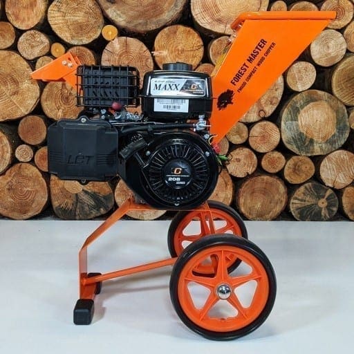 forest master, wood, wood chipper, 4hp