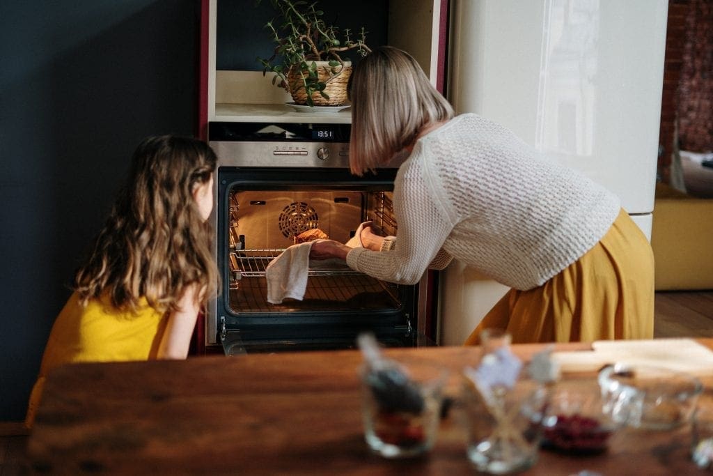 horno, cocinar, puerta, calor, consejos calefacción invierno