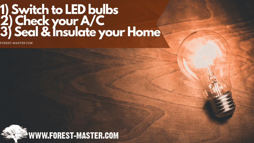 energy efficiency, energy saving tips for the summer, home, LED bulb