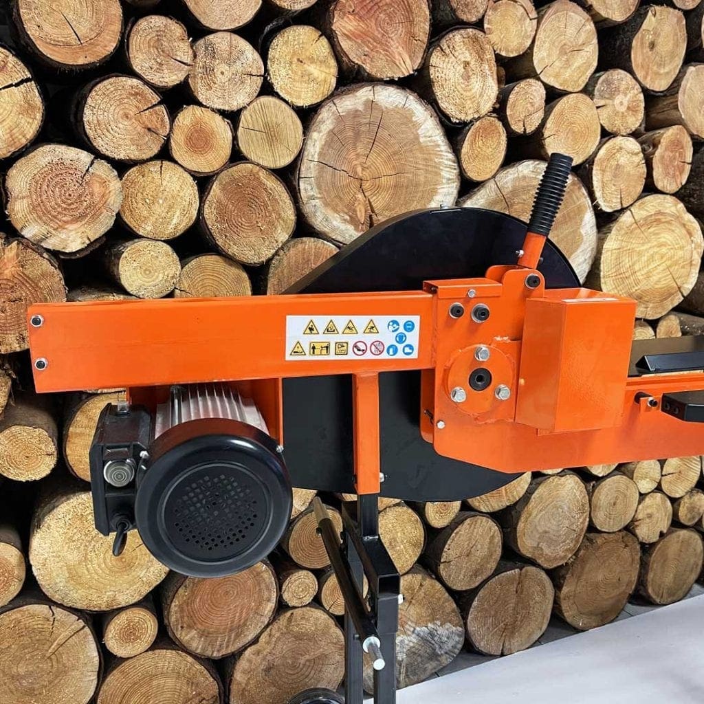 8 Ton Fast Fire Rapid Electric Kinetic Log Splitter Forest Master 4216