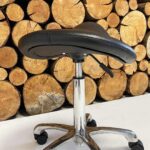 saddle stool, gas adjustable lift