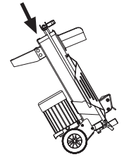 electric log splitter diagram, filling hydraulic oil