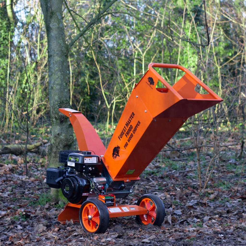 Professional 9HP Petrol Wood Chipper & Garden Shredder FM9DDES Forest