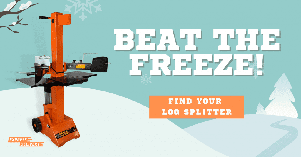 Beat the freeze log splitter
