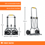 90KG hand truck, foldable compact