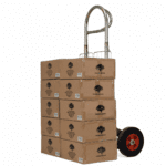 zero hand truck mesh guards for increasing carrying load