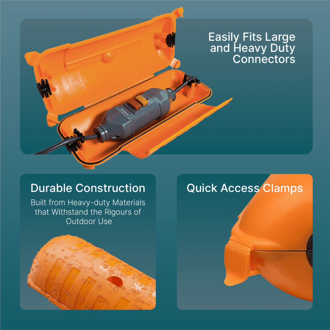 Weatherproof Extension Cover, Outdoors