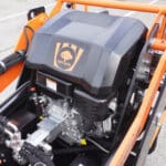 306cc petrol compact tracked loader for landscaping and material handling