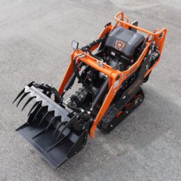 Grapple bucket for skid steer
